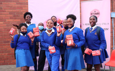 The Ntombi Project launches first pad drive with ITEC and Hodisa Technical Secondary School